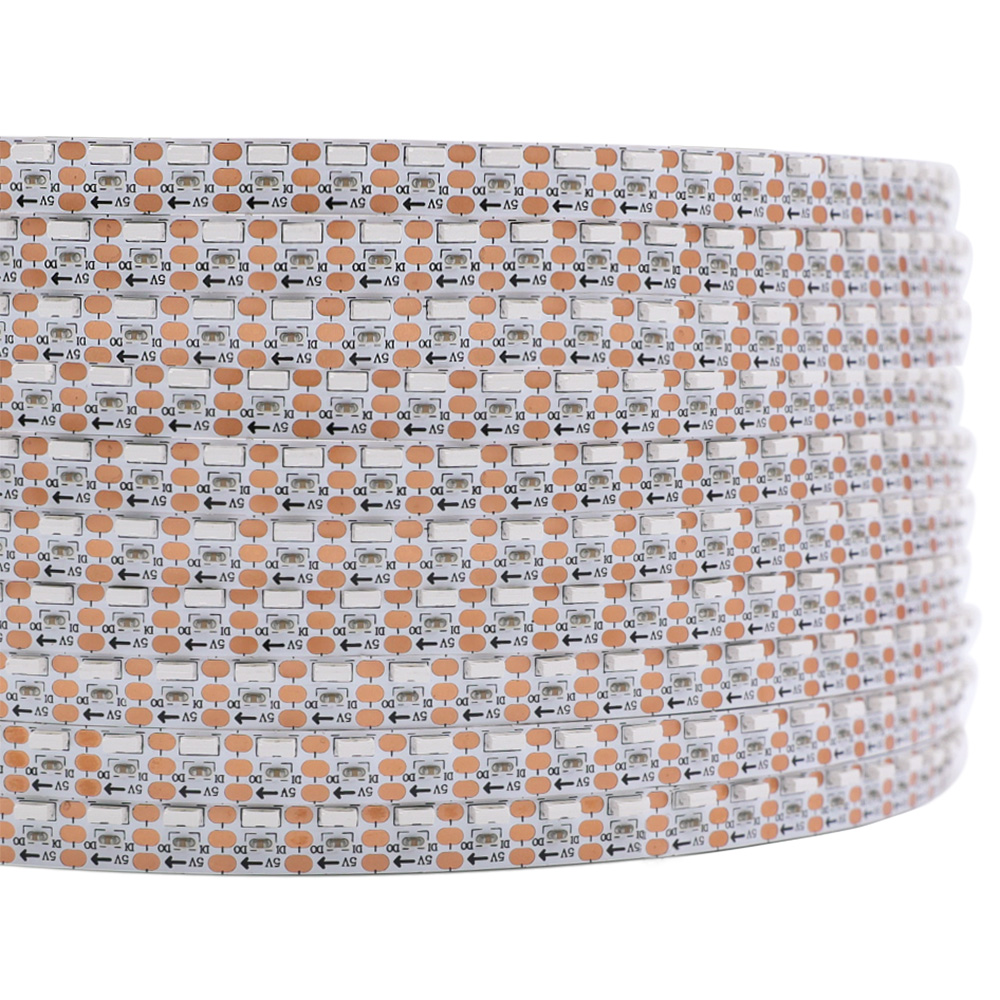 SK6812 RGB DC5V 120LEDs/m Side Emitting Addressable LED Strip Lights - 240 4020SMDs SK6812 RGB DC5V 120LEDs/m Side Emitting Addressable LED Strip Lights - 240 4020SMDs